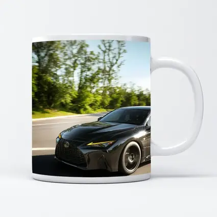 Lexus IS Black Sport Sedan Open Road