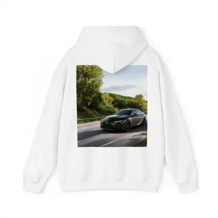 Lexus IS Black Sedan on Open Road