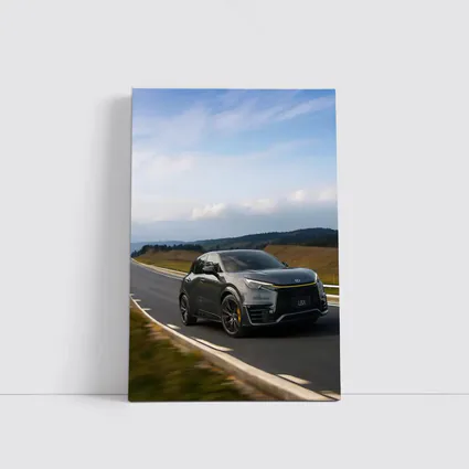 Lexus LBX Driving On Open Road
