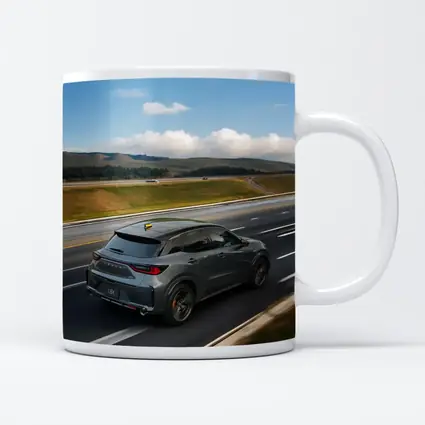 Lexus LBX Driving Open Highway Rolling Hills