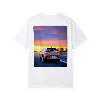 Lexus LBX Driving At Sunset Highway