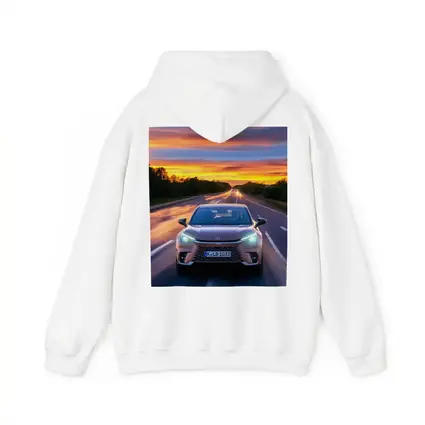 Lexus LBX Driving Highway At Sunset