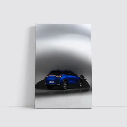 Lexus LBX Blue SUV Studio Shot
