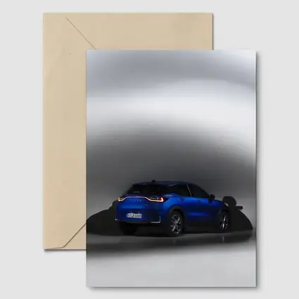 Lexus LBX Blue SUV Studio Shot