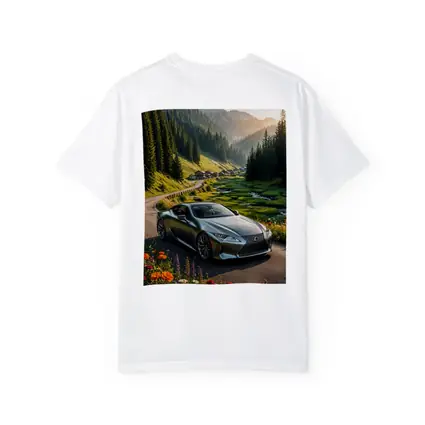 Lexus LC Coupe Mountain Valley Road