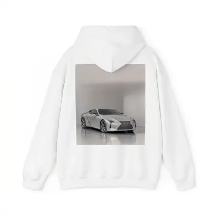Lexus LC Silver Coupe Studio White Background