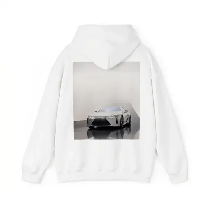 Lexus LC White Studio Minimal Background
