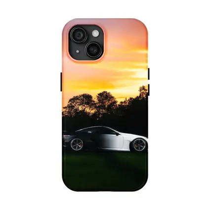 Lexus LC500 Coupe At Golden Sunset