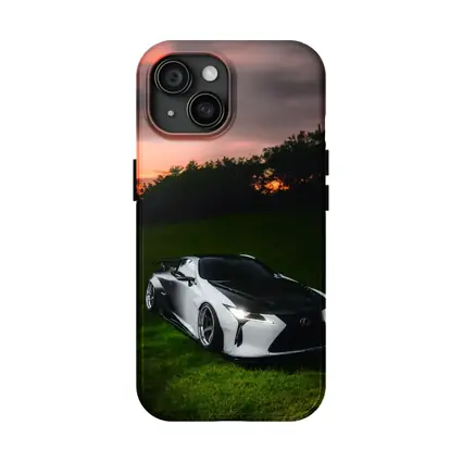 Lexus LC Wide Body Sunset Grass
