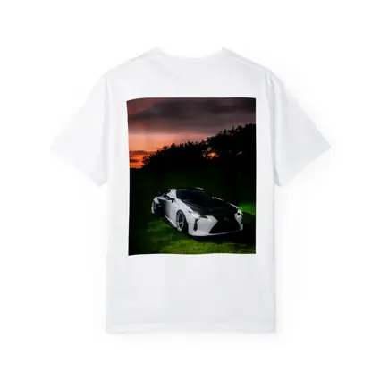 Lexus LC Wide Body Sunset Grass