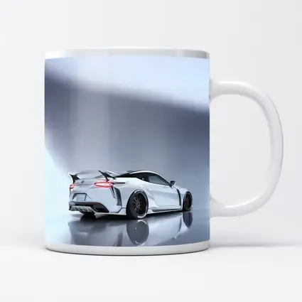 Lexus LC Wide Body Kit Studio White