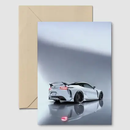 Lexus LC Wide Body Kit Studio White