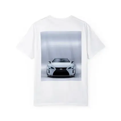 Lexus LC White Studio Front View