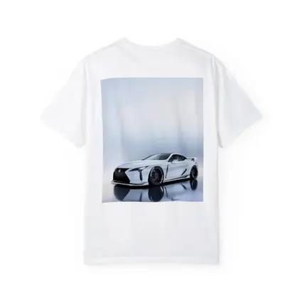 Lexus LC White Wide Body Studio Shot
