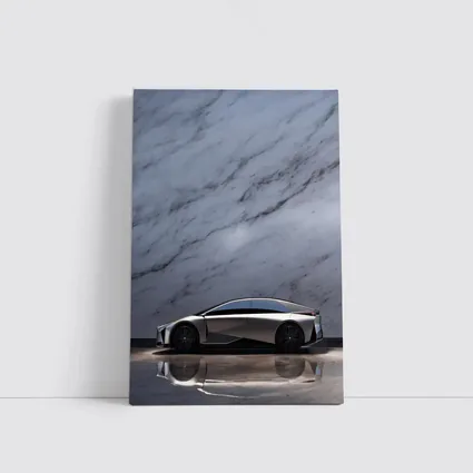 Lexus LF-ZC Concept Car Marble Background