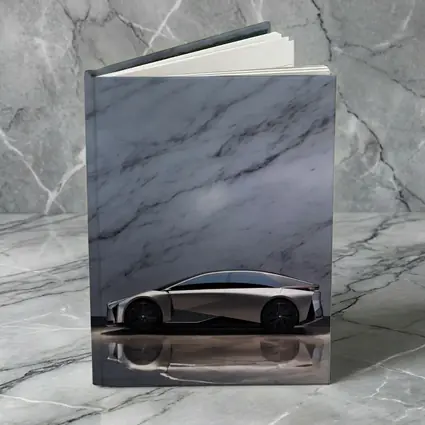 Lexus LF-ZC Concept Car Marble Background
