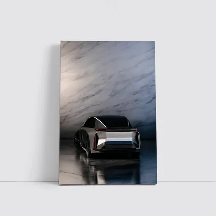 Lexus LF-ZC Concept Car Marble Studio
