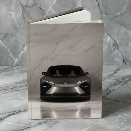 Lexus LF-ZC Concept Car White Marble Studio