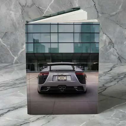 Lexus LFA Rear View Glass Building