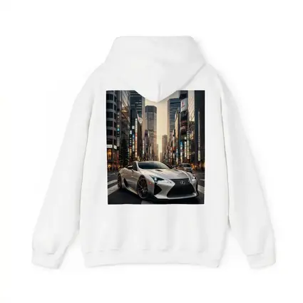 Lexus LC Tokyo City Street Sunset