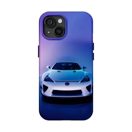 Lexus LFA White Supercar Neon Studio