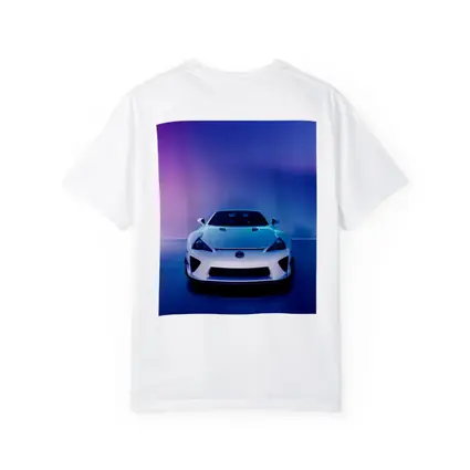 Lexus LFA White Supercar Neon Studio