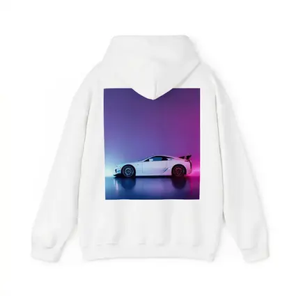 Lexus LFA White Supercar Neon Studio