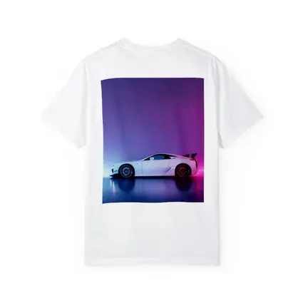 Lexus LFA White Supercar Neon Studio