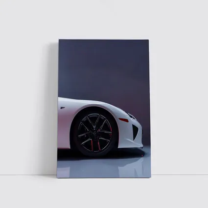 Lexus LFA White Supercar Studio Shot