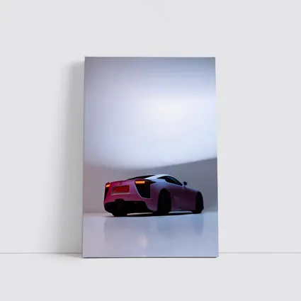 Lexus LFA Pink Supercar Studio Shot