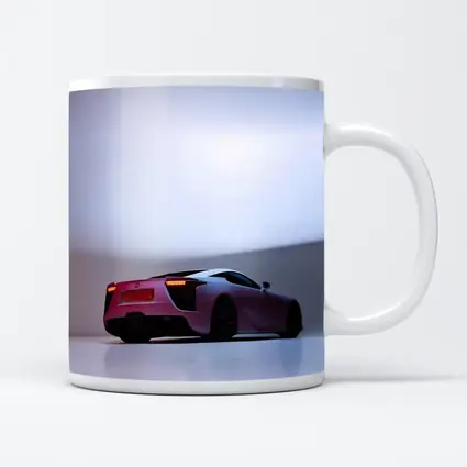 Lexus LFA Pink Supercar Studio Shot
