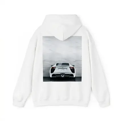 Lexus LFA White Rear Marble Wall