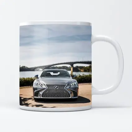 Lexus LS Five Hundred Front View River Bridge