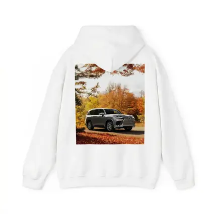 Lexus LX SUV Parked In Autumn Forest