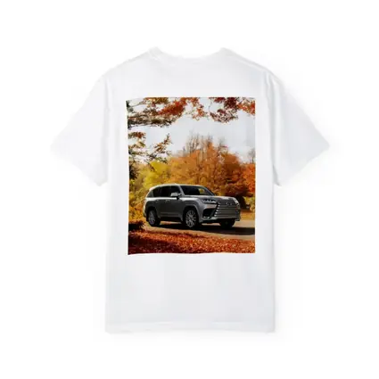 Lexus LX SUV Parked In Autumn Forest