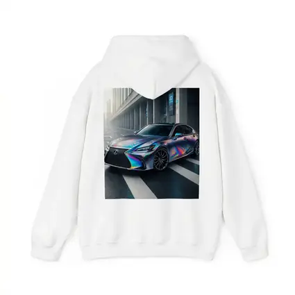 Lexus LS Holographic Wrap Urban Street