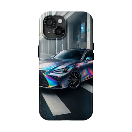 Lexus LS Holographic Wrap Urban Street