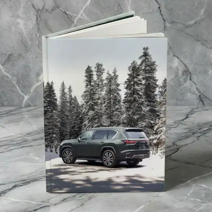 Lexus LX Winter Snow Forest Green SUV