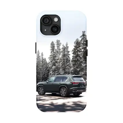 Lexus LX Winter Snow Forest Green SUV