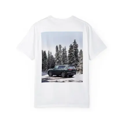 Lexus LX Winter Snow Forest Green SUV
