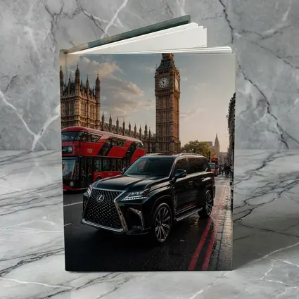 Lexus LX Black SUV London Big Ben