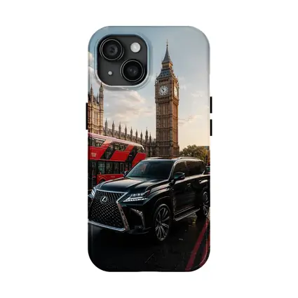 Lexus LX Black SUV London Big Ben