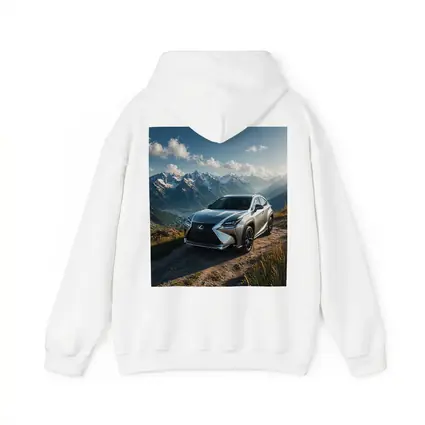 Lexus NX Silver SUV Mountain Landscape