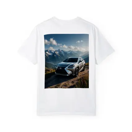 Lexus NX Silver SUV Mountain Landscape