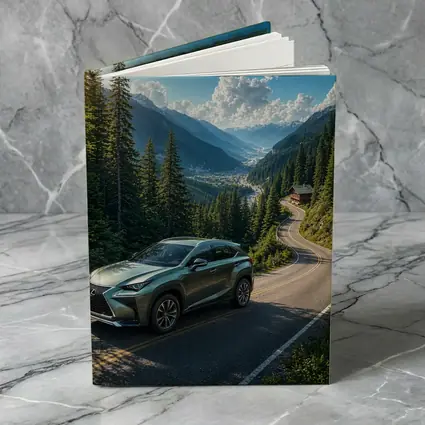Lexus NX On Winding Mountain Road