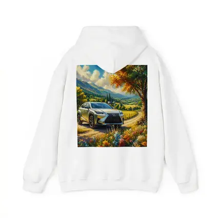 Lexus NX SUV Oil Painting Country Landscape