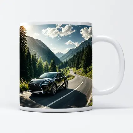 Lexus NX Mountain Road Black SUV