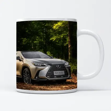 Lexus NX350h SUV Parked In Forest