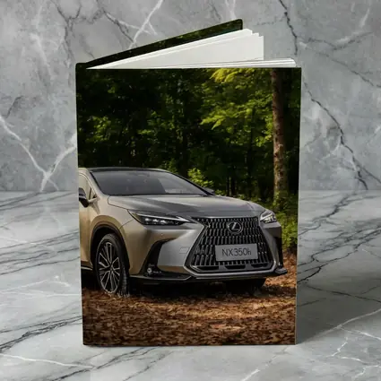 Lexus NX350h SUV Parked In Forest