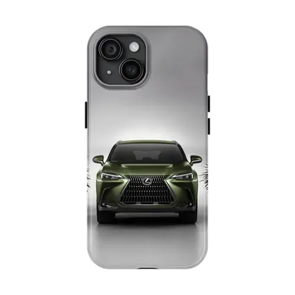 Lexus NX Green Front View Studio